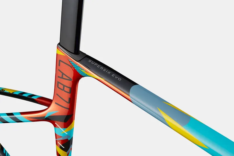 Cannondale SuperSix EVO LAB71 A/M WOW Colors Frameset-3