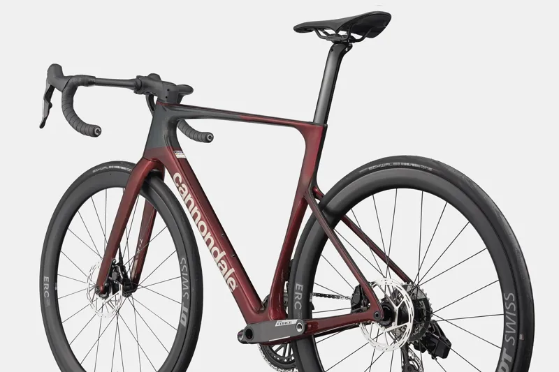 Cannondale SuperSix EVO 3 Cherry Lacquer Carbon Road Bike-5