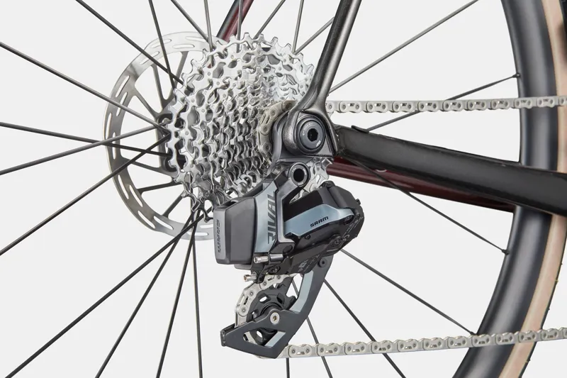 Cannondale CAAD14 1 Rival AXS Cherry Lacquer Road Bike-4