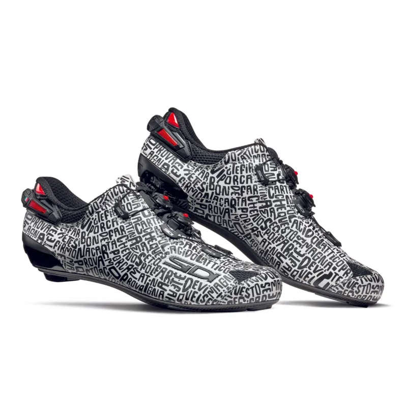 Sidi Shot 2 Dzero Road Shoes in Black White