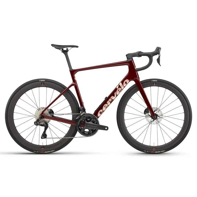 Cervelo Caledonia-5 Ultegra Di2 Carmine Carbon Road Bike