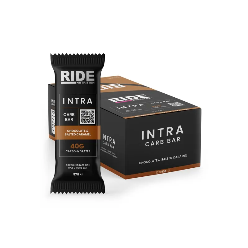 Ride Nutrition Intra Carb Bar Chocolate and Salted Caramel