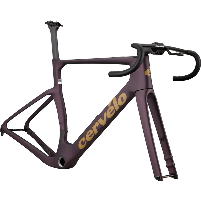 Cervelo Aspero-5 Black Currant Ltd Edition Carbon Gravel Race Frameset-2