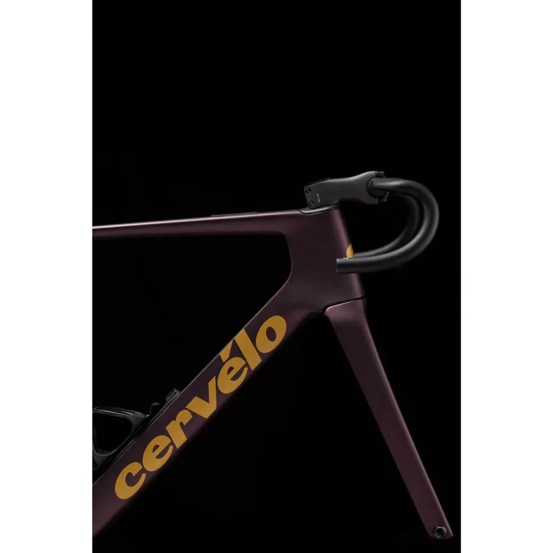 Cervelo Aspero-5 Black Currant Ltd Edition Carbon Gravel Race Frameset-3