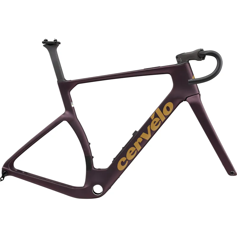 Cervelo Aspero-5 Black Currant Ltd Edition Carbon Gravel Race Frameset-1