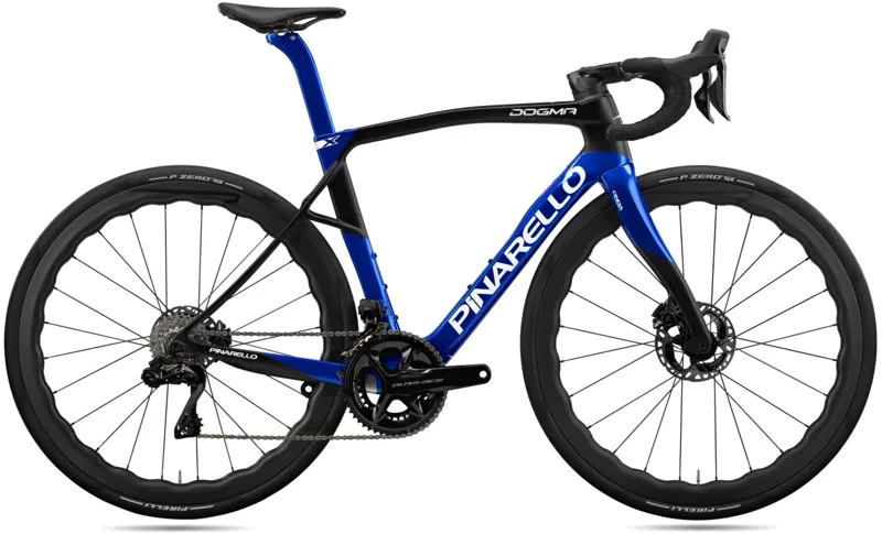 Dogma X Dura Ace Di2 Princeton Grit Xolar Blue Carbon Road Bike