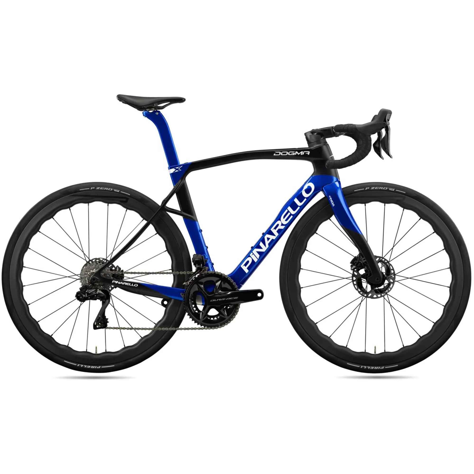 Dogma X Dura Ace Di2 Princeton Grit Xolar Blue Carbon Road Bike
