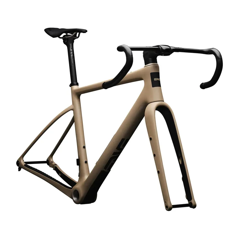 Carbon gravel shop bike frameset