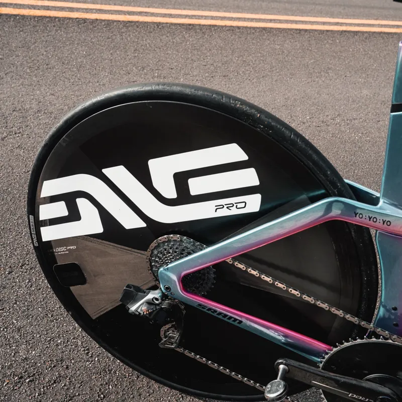 ENVE SES Disc Pro Rear Wheel - Silver Decal-3