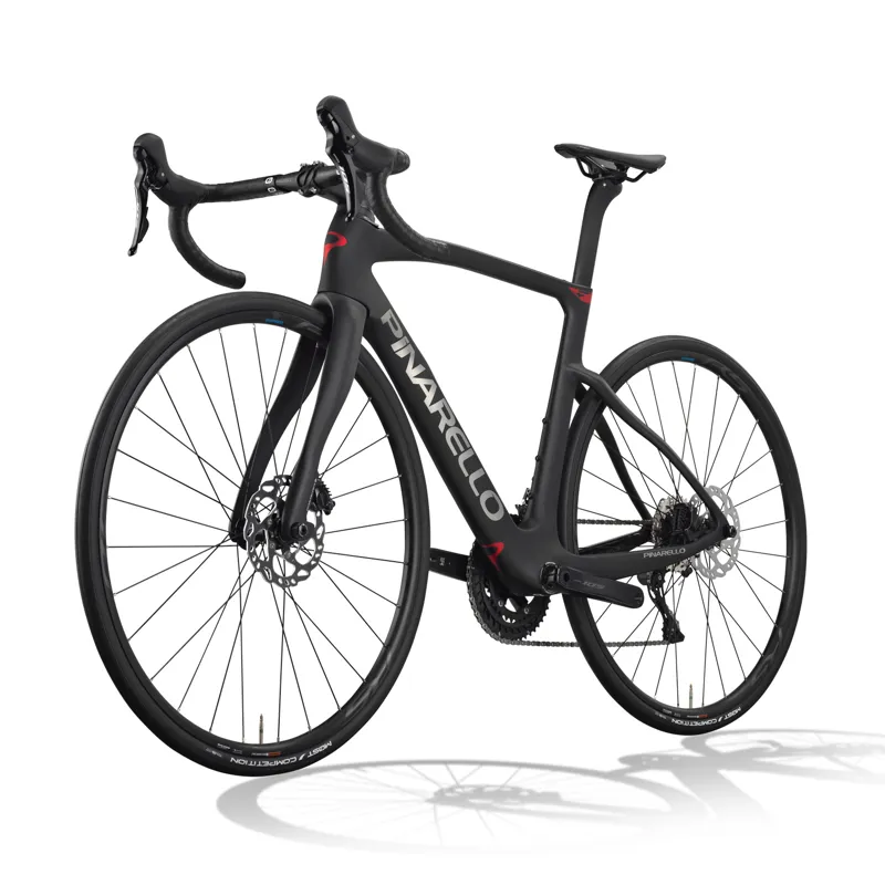 Pinarello F1 Disk 105 Carbon Red Matt Carbon Road Race Bike-1