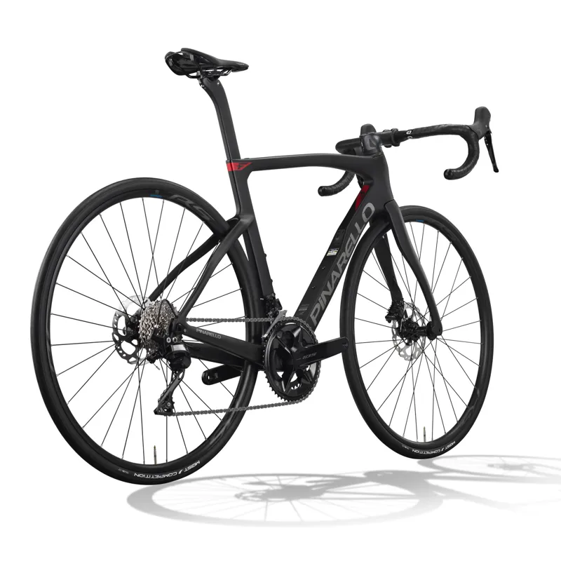 Pinarello F1 Disk 105 Carbon Red Matt Carbon Road Race Bike-2