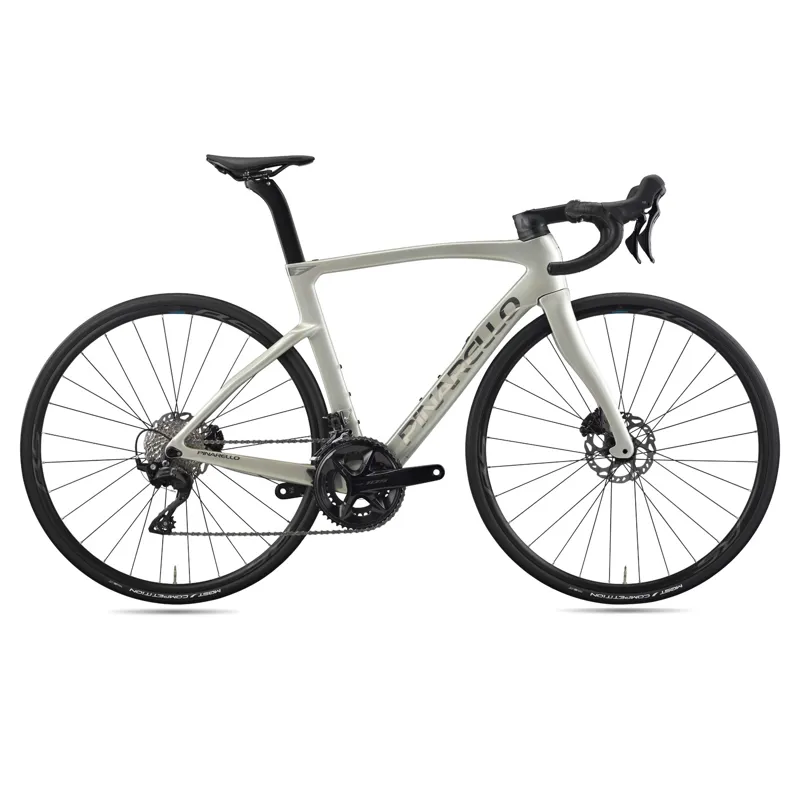 Pinarello F1 Disk 105 Comet Silver Shiny Carbon Road Race Bike