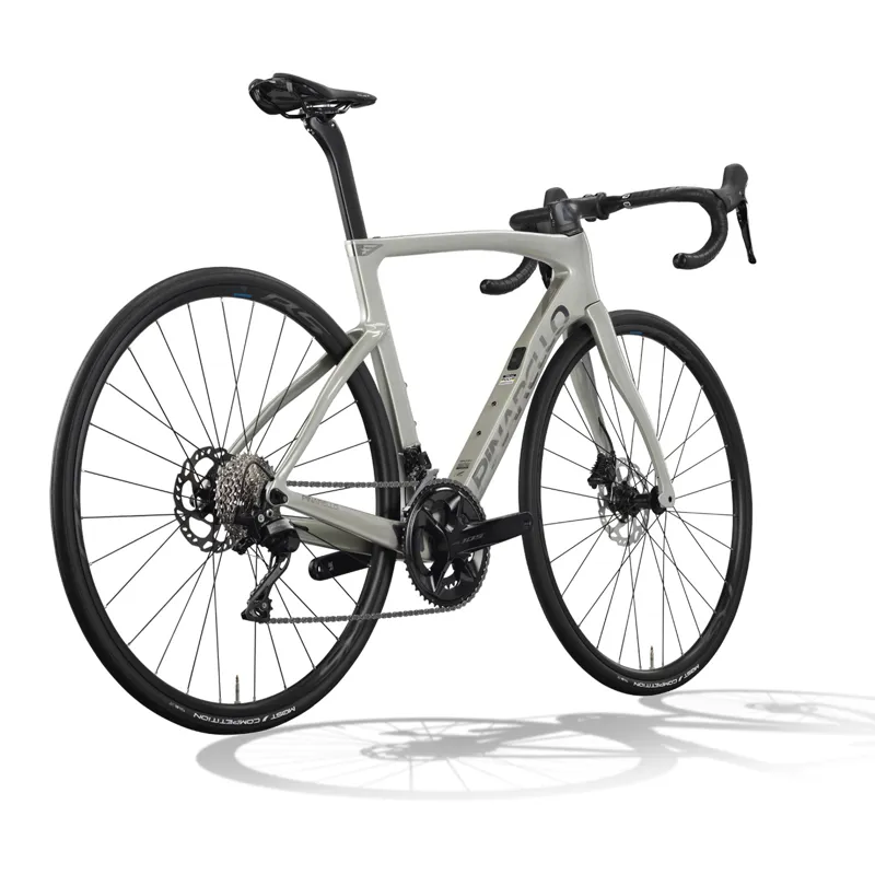 Pinarello F1 Disk 105 Comet Silver Shiny Carbon Road Race Bike-2