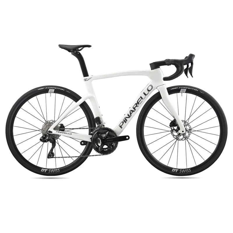 Pinarello F3 Disk 105 Di2 Alabaster White Shiny Carbon Road Race Bike