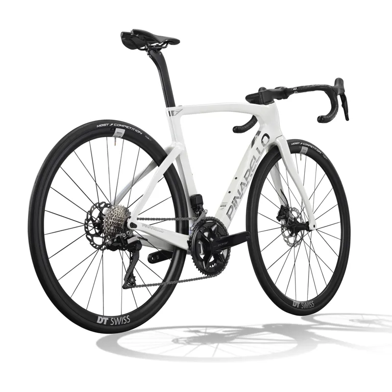 Pinarello F3 Disk 105 Di2 Alabaster White Shiny Carbon Road Race Bike-2