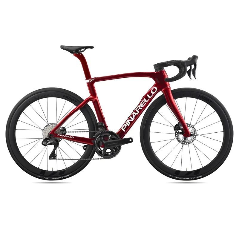 Pinarello F7 Disk Ultegra Di2 Starry Red Shiny Carbon Road Race Bike