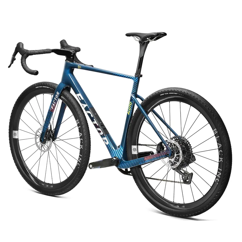 Factor Aluto FORCE XPLR AXS 1X Bike Raptor Blue-2