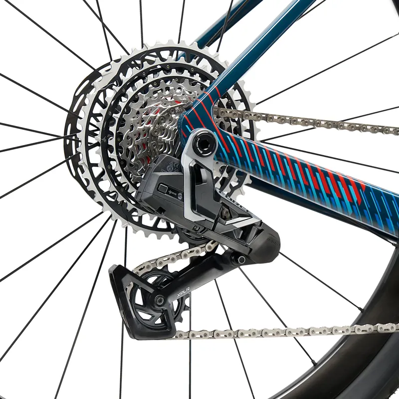 Factor Aluto FORCE XPLR AXS 1X Bike Raptor Blue-5