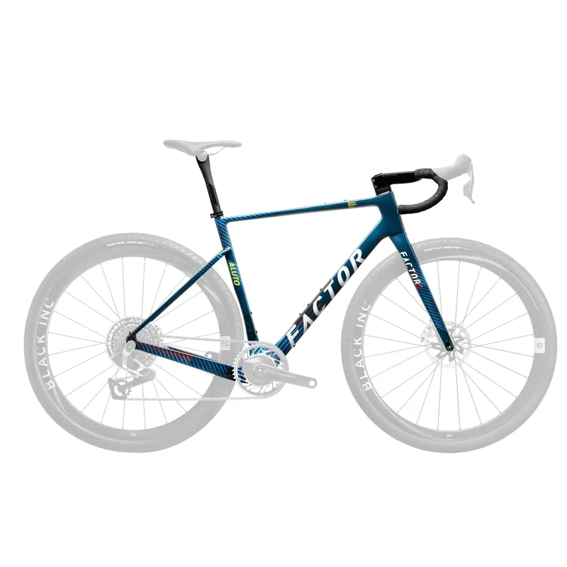 Factor Aluto Disc Frameset Raptor Blue