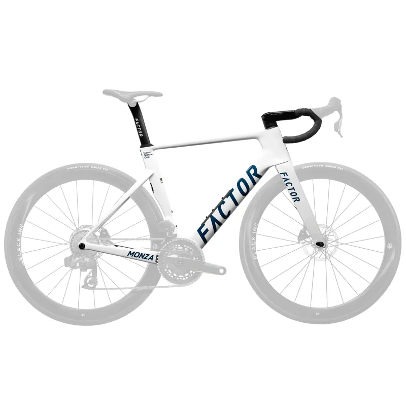 Factor Monza Disc frameset Pearl White