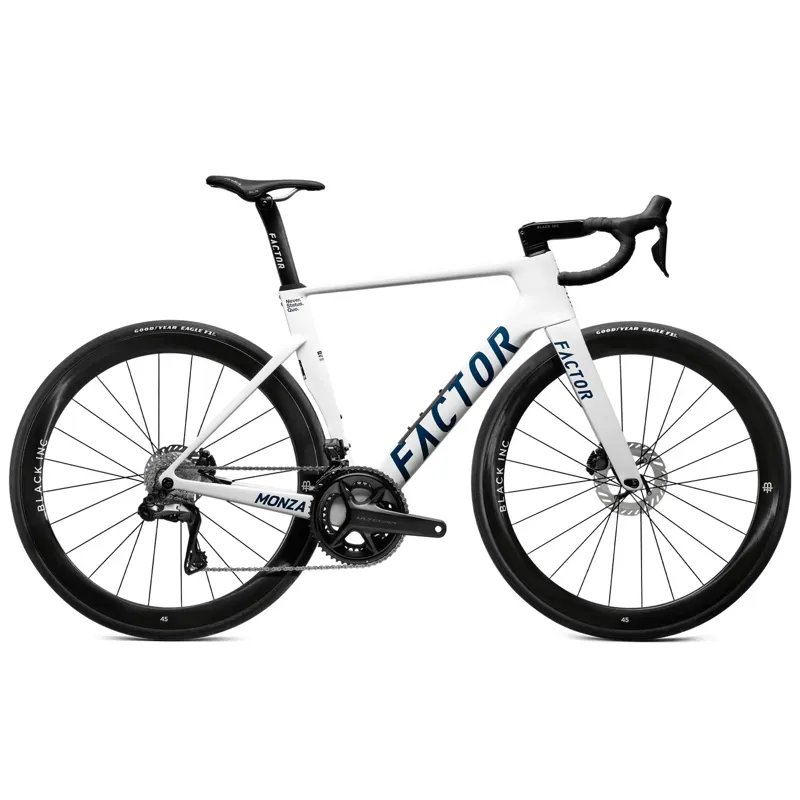 Factor Monza Disc Ultegra Di2 Road Bike Pearl White