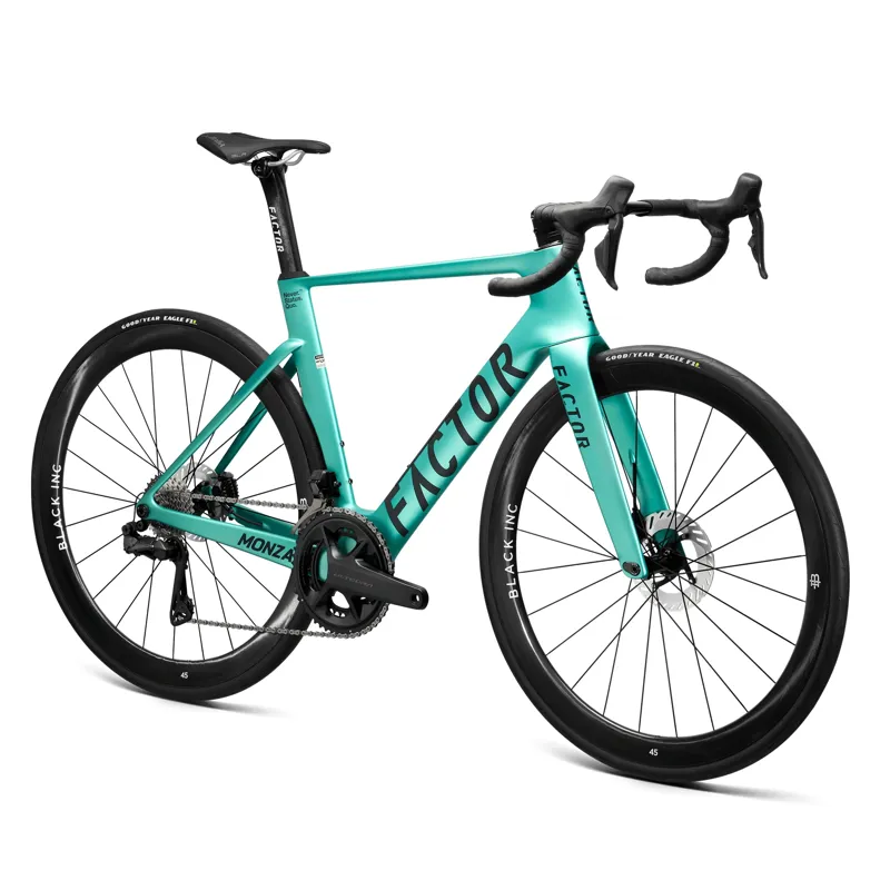 Factor Monza Disc Ultegra Di2 Road Bike Steel Green-1