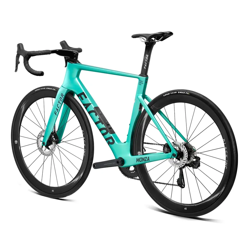 Factor Monza Disc Ultegra Di2 Road Bike Steel Green-2