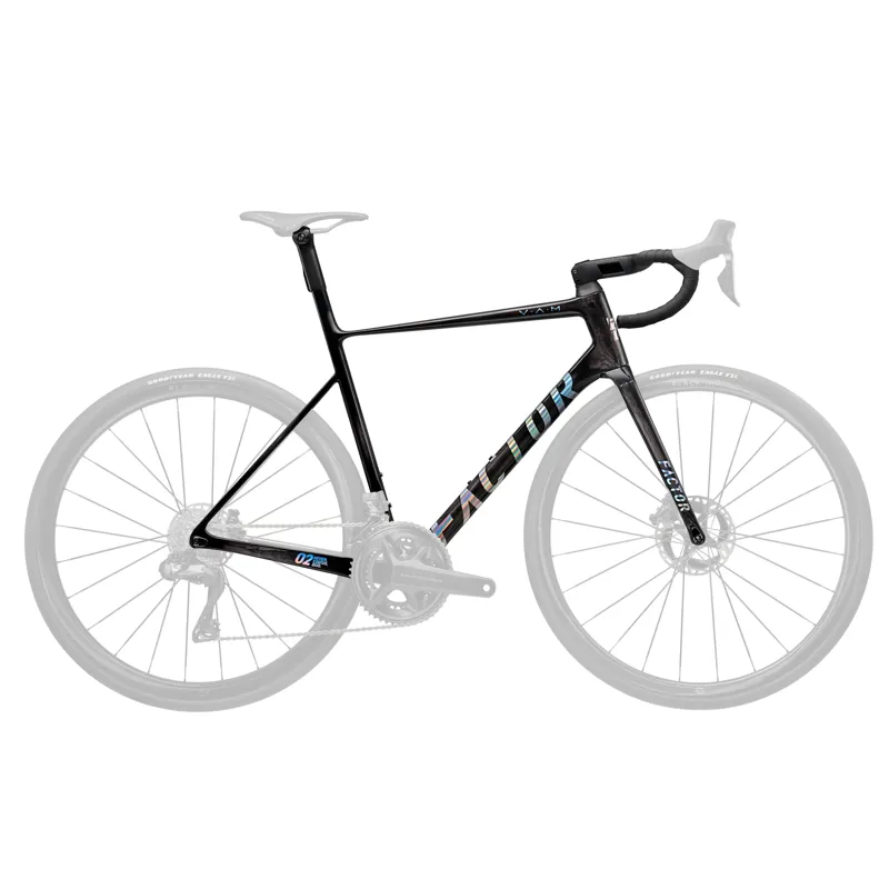 Factor O2 VAM Disc Frameset Black Chrome - Premium Package