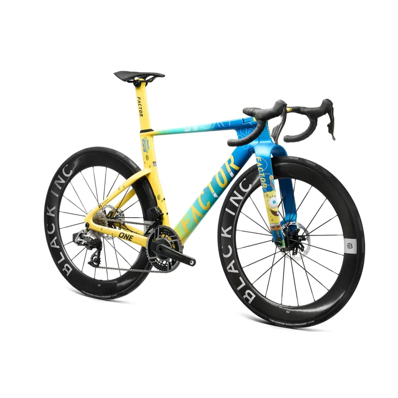 Factor One Limited Edition TDFF Spongebob RED AXS Bike-1