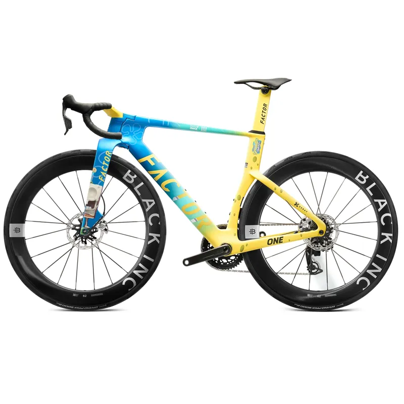 Factor One Limited Edition TDFF Spongebob RED AXS Bike-2