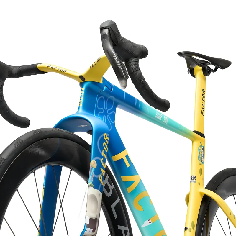 Factor One Limited Edition TDFF Spongebob RED AXS Bike-5