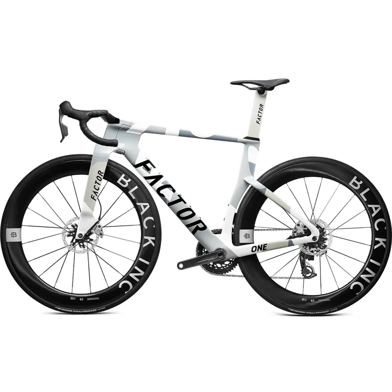 Factor One SRAM Red AXS Bike Nimbus Grey-1