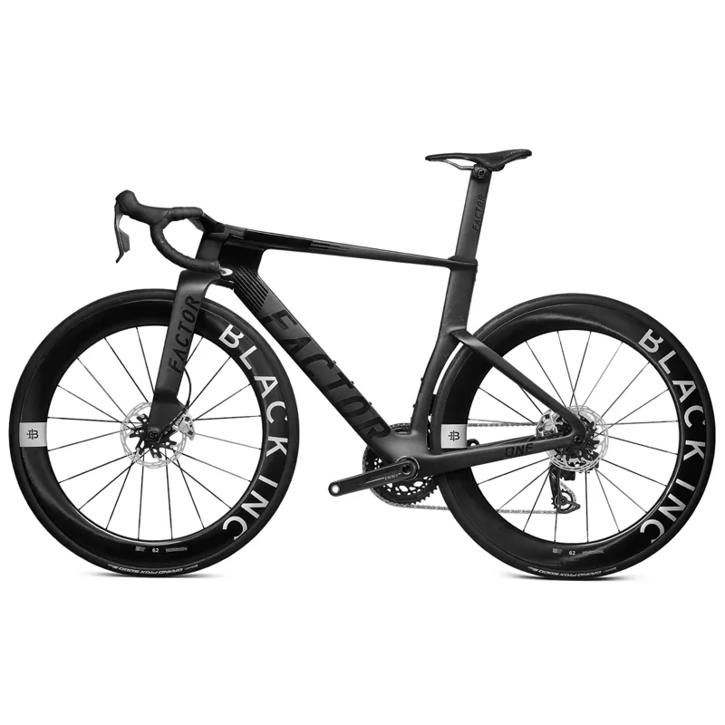 Factor One SRAM Red AXS Bike Onyx Black-1