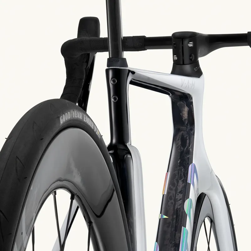 Factor Ostro Vam 2.0 Disc Shimano Dura Ace Di2 Bike White Chrome-5