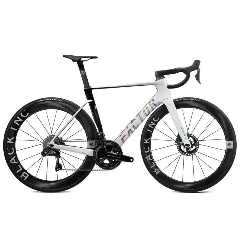 Factor Ostro Vam 2.0 Disc Shimano Dura Ace Di2 Bike White Chrome