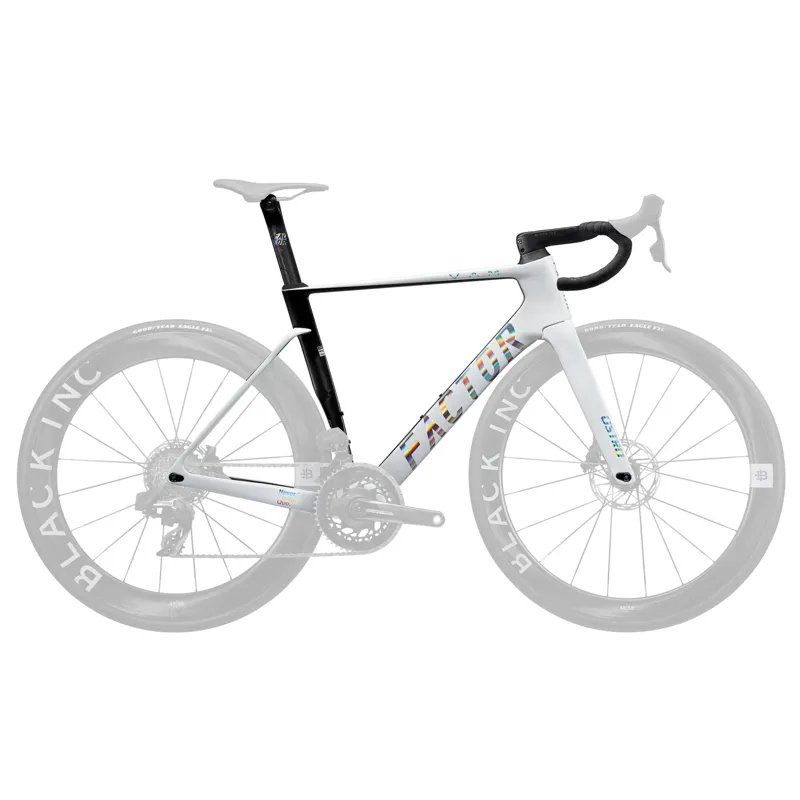 Factor Ostro Vam 2.0 Disc Frameset White Chrome