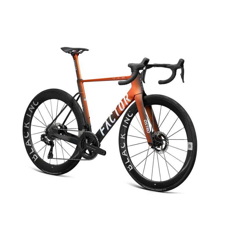 Factor Ostro Vam 2.0 Disc SRAM RED AXS Bike Terracotta Orange-1