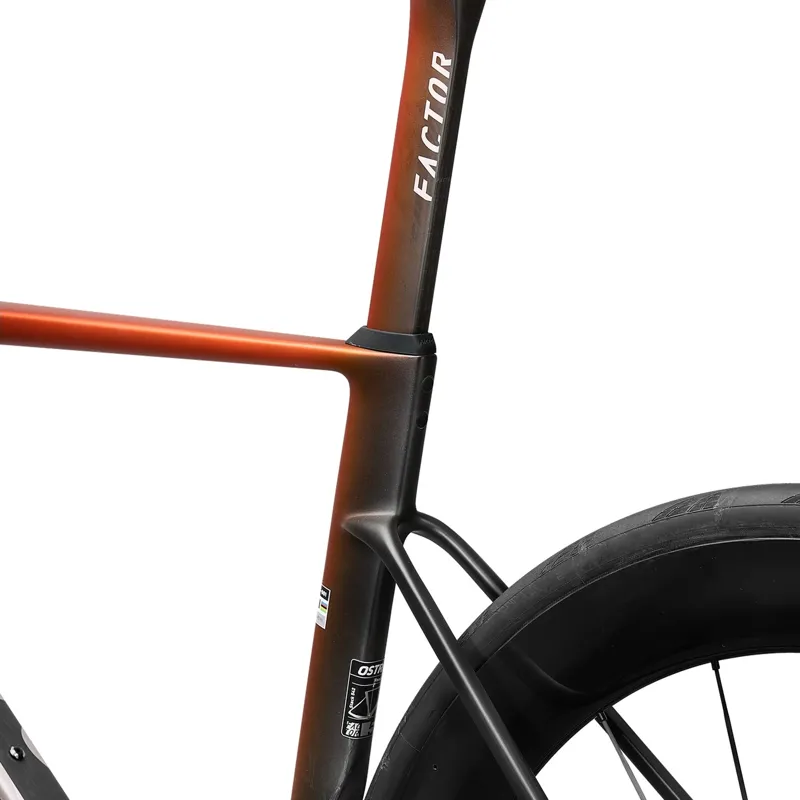 Factor Ostro Vam 2.0 Disc SRAM RED AXS Bike Terracotta Orange-6