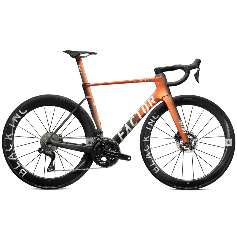 Factor Ostro Vam 2.0 Disc SRAM RED AXS Bike Terracotta Orange