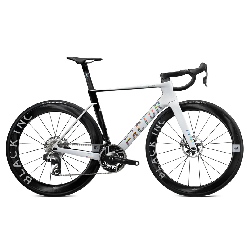 Factor Ostro Vam 2.0 Disc SRAM RED AXS Bike White Chrome