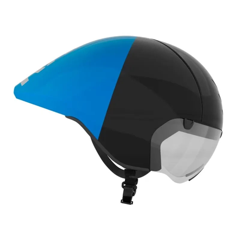 Kask Mistral Black/Light Blue TT Helmet-1