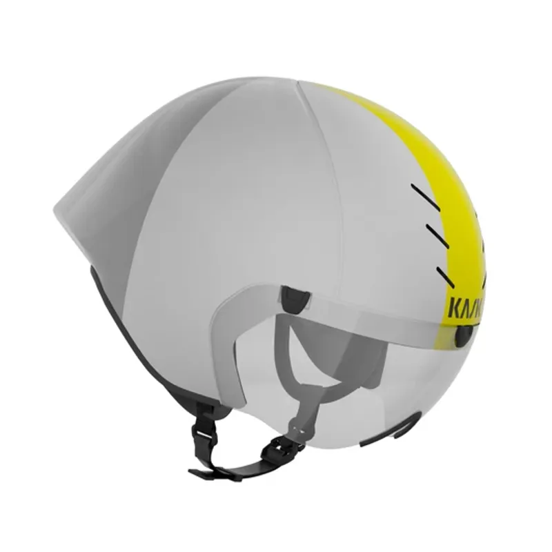 Kask Mistral White/Silver TT Helmet