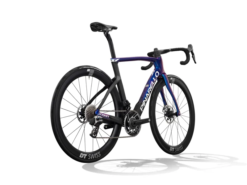 Pinarello Dogma F Disk SRAM Red AXS E1 Luxter Blue Shiny Carbon Road Bike-1