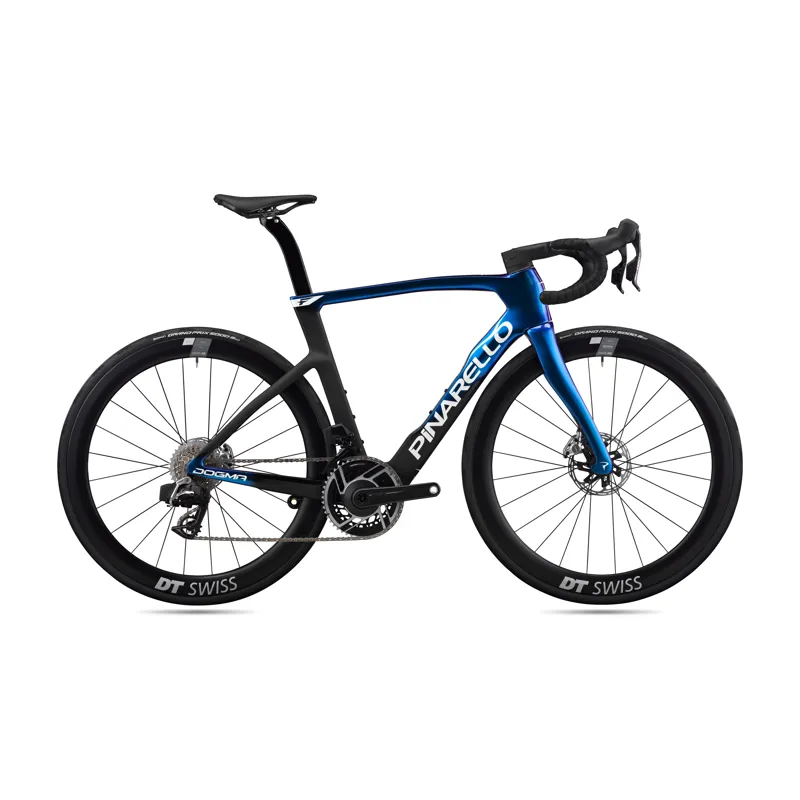 Pinarello Dogma F Disk Shimano Dura Ace Di2 Luxter Blue Shiny Carbon Road Bike