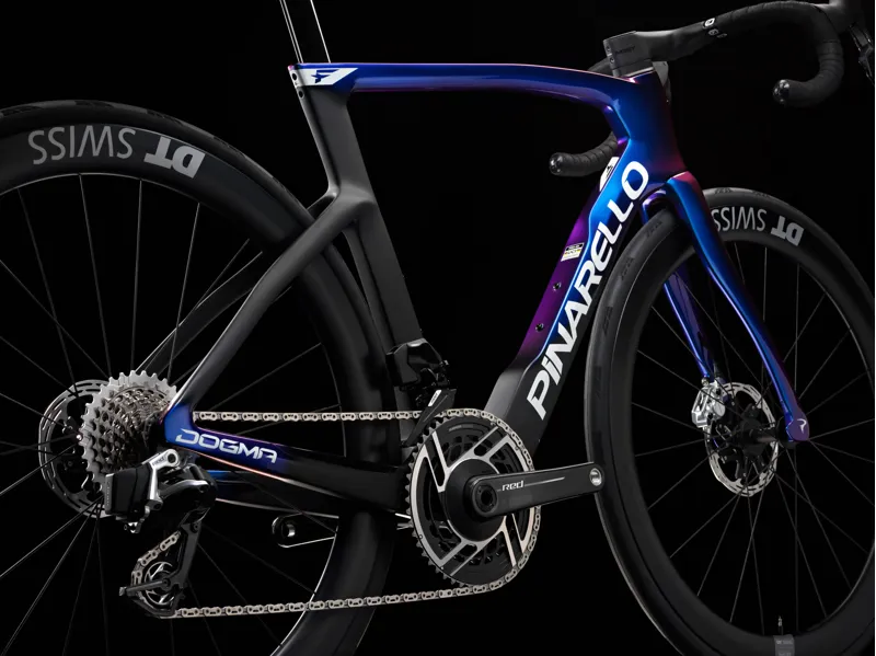 Pinarello Dogma F Disk Shimano Dura Ace Di2 Luxter Blue Shiny Carbon Road Bike-7