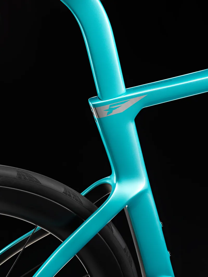 Pinarello Dogma F Disk Luxter Turquoise Carbon Road Frameset-4