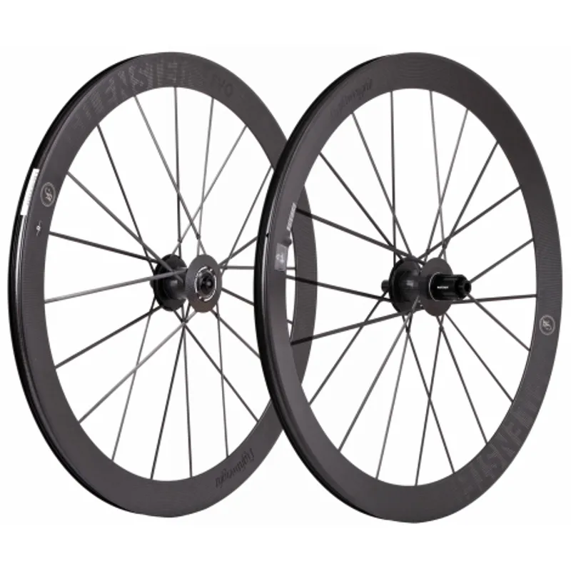 Lightweight Meilenstein 24 EVO Schwartz Ed Rim Brake Road Wheelset