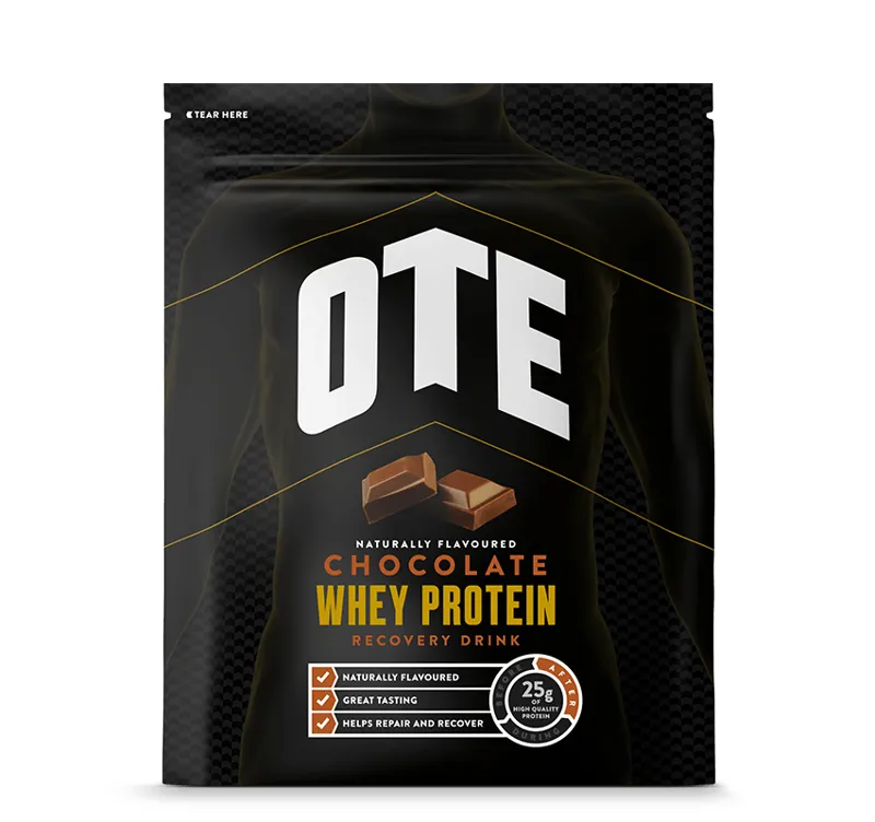 OTE Sports Chocolate Whey And Casein Protein Drink Bulk 1kg