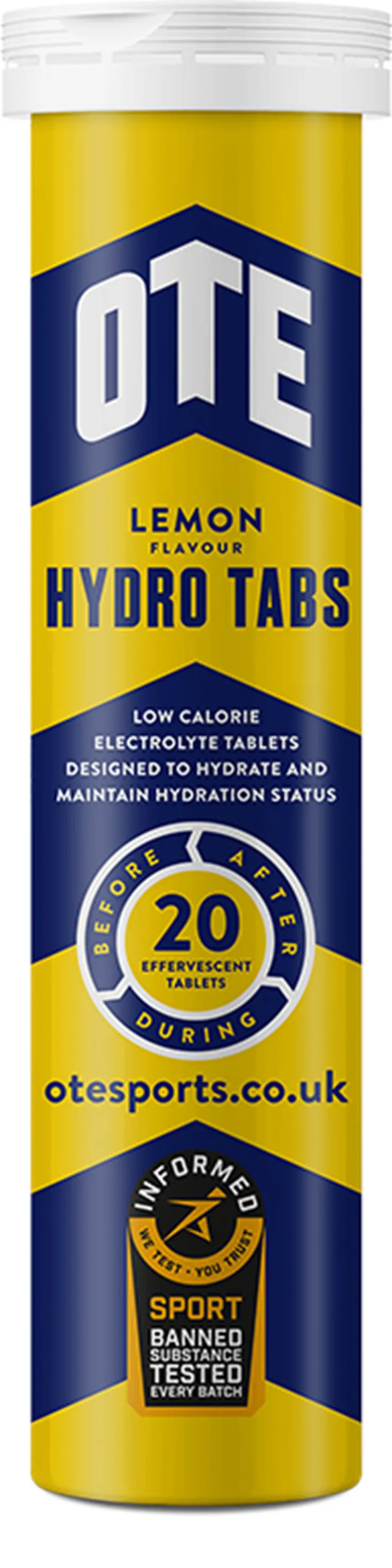 OTE Sports Hydro Tabs Lemon