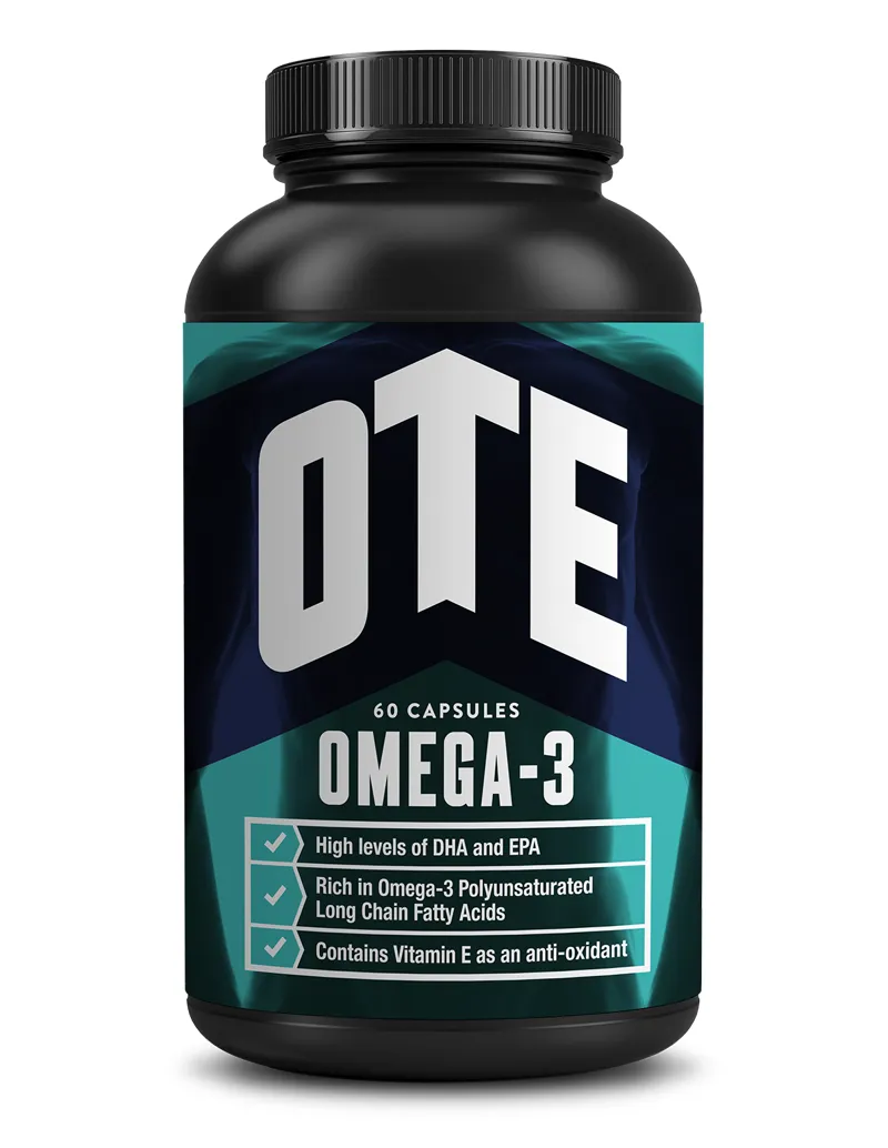 OTE Sports Omega 3 Fish Oil Supplement 60 Capsules